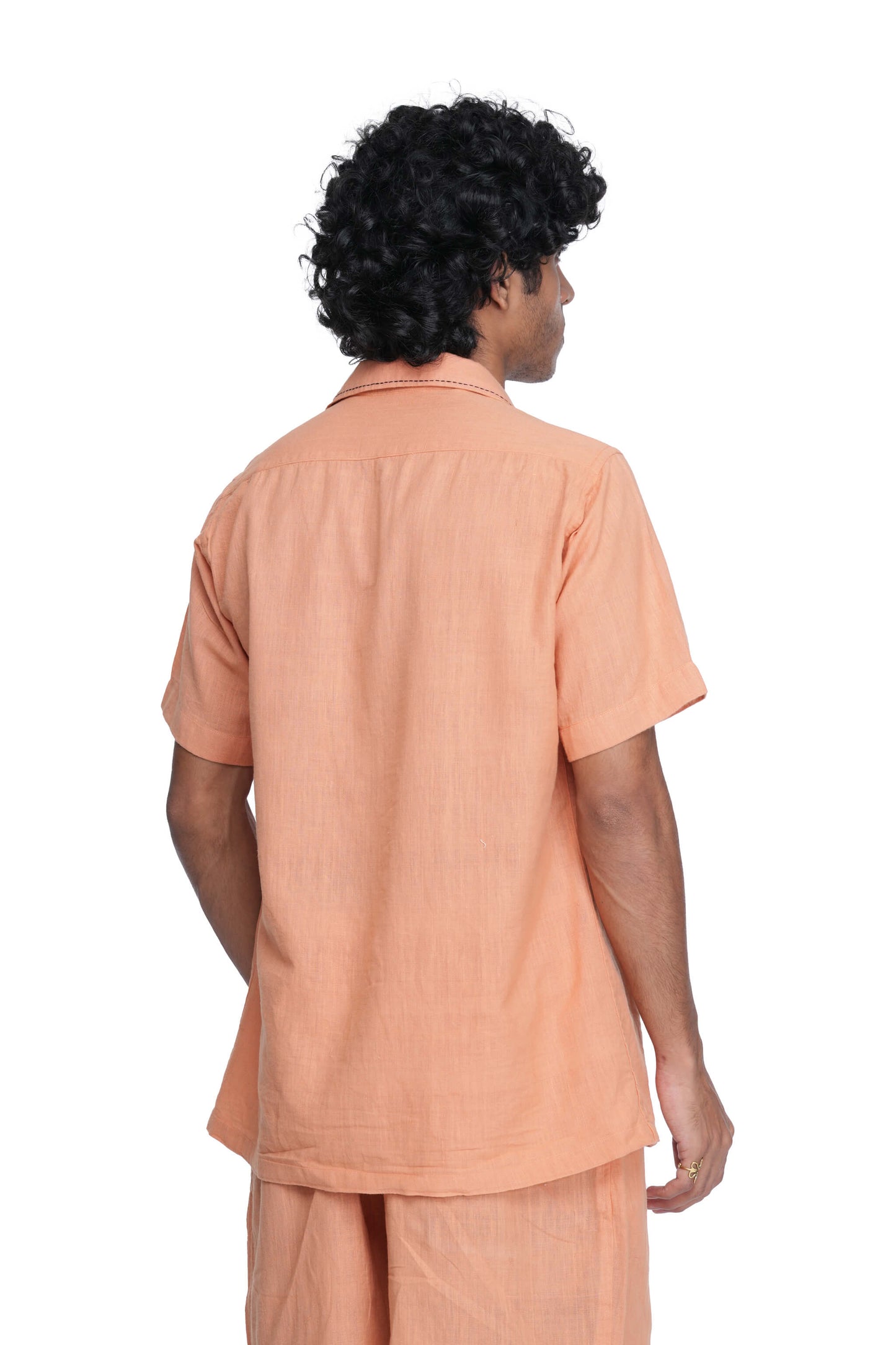 Anchal Kathu Shirt Peach