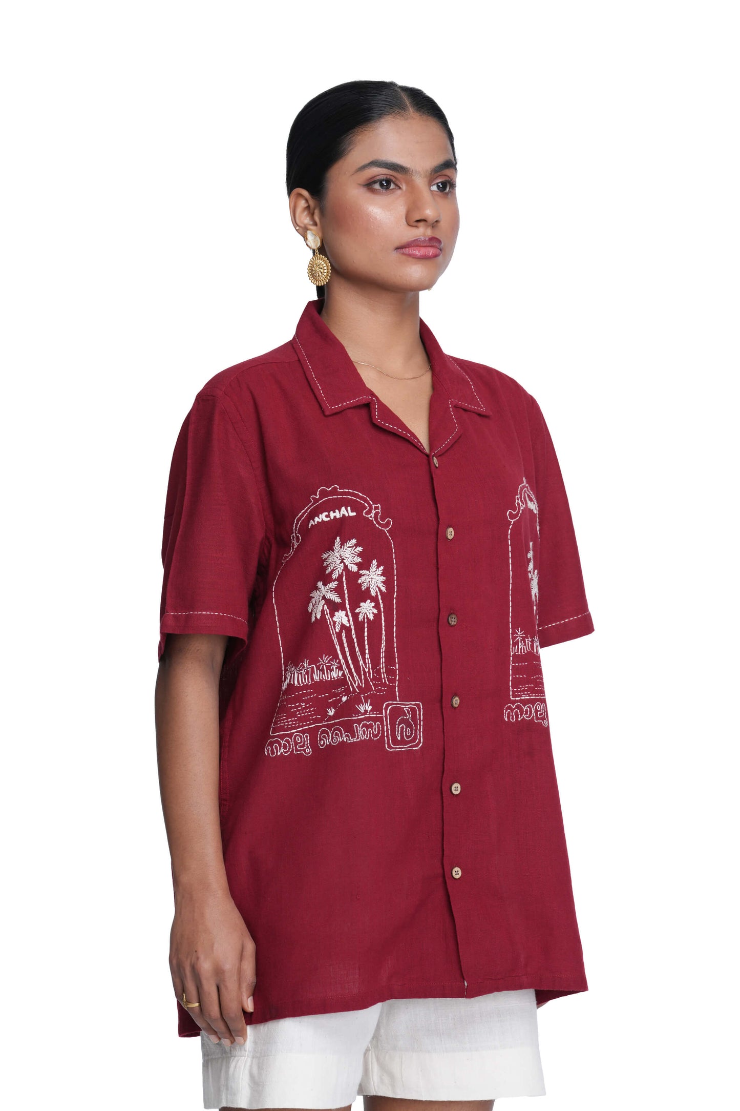 Coconut Tree Anchal Shirt.