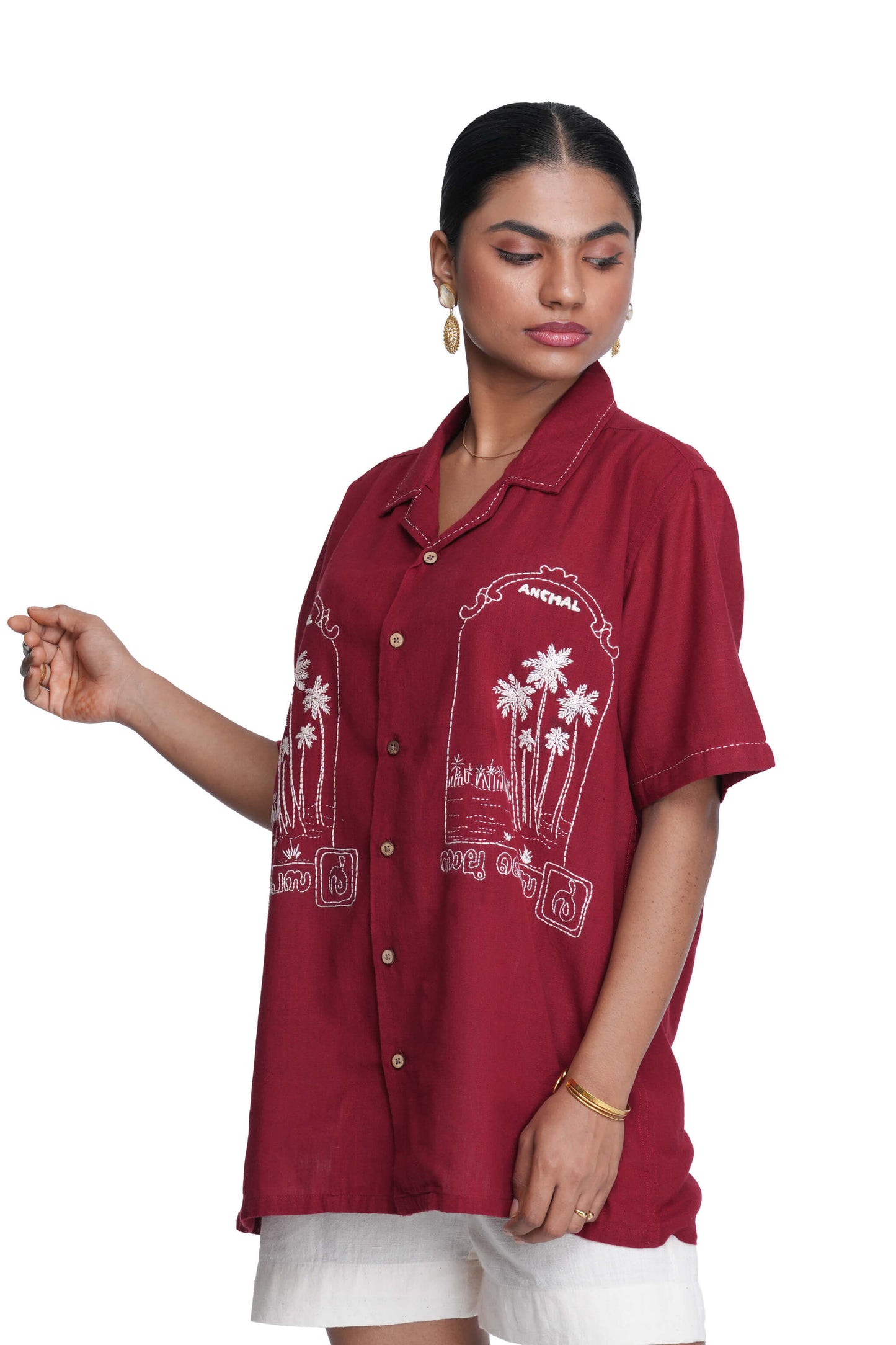 Coconut Tree Anchal Shirt.