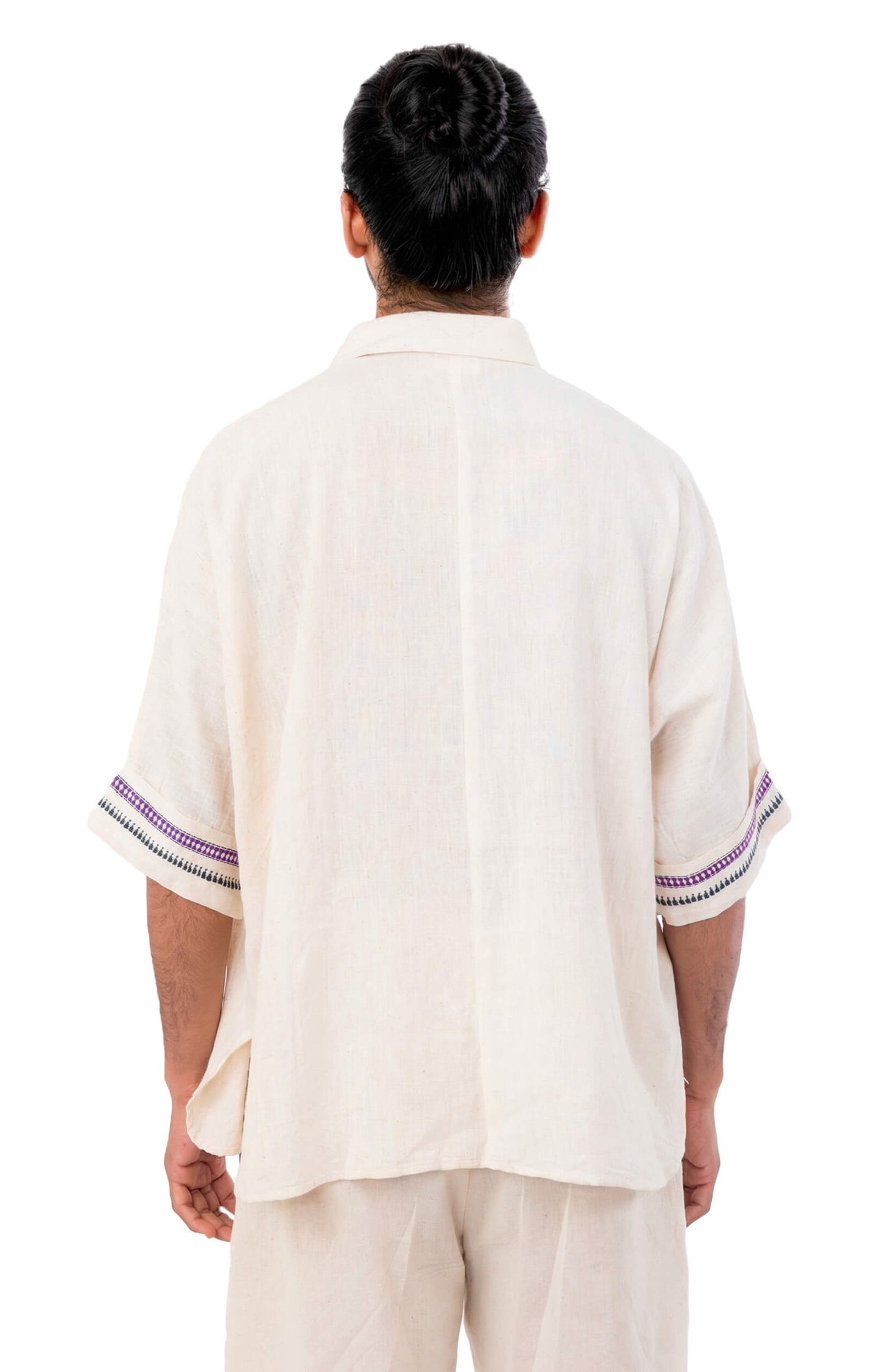 Purple Kuppadam Shirt