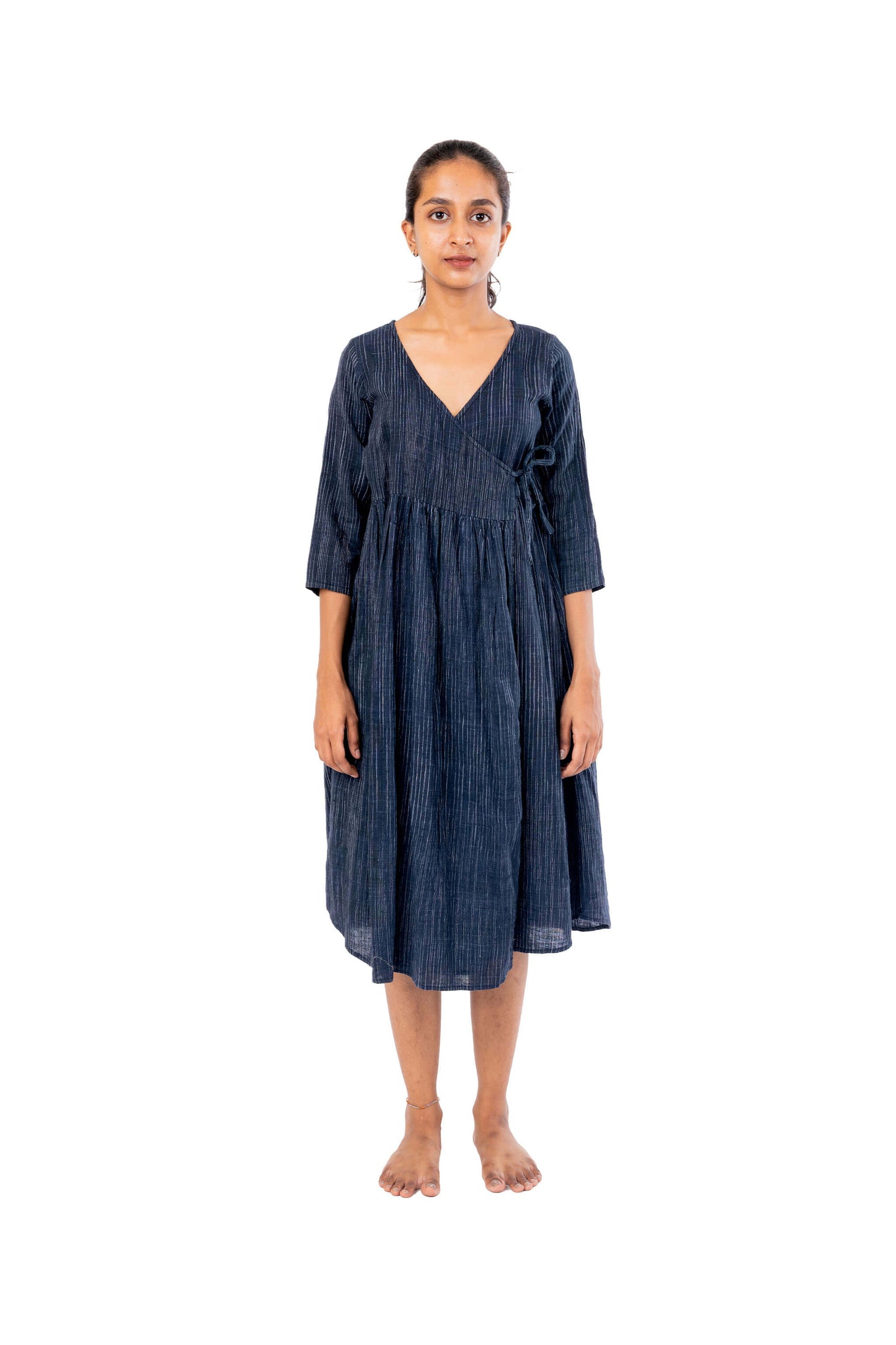 Angrakha Wrap Round Dress