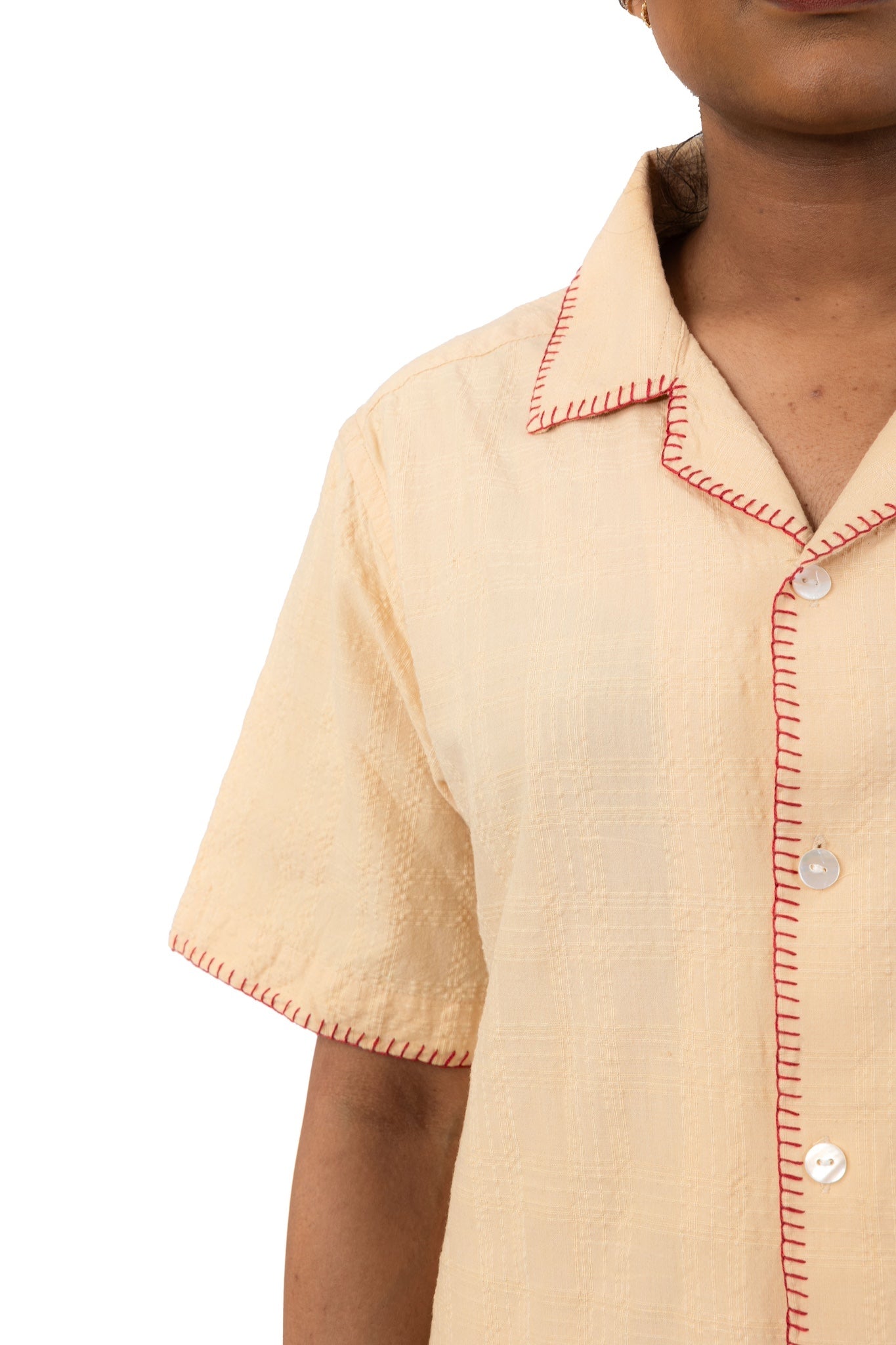 Hand Embroidered Patel Handloom Shirt