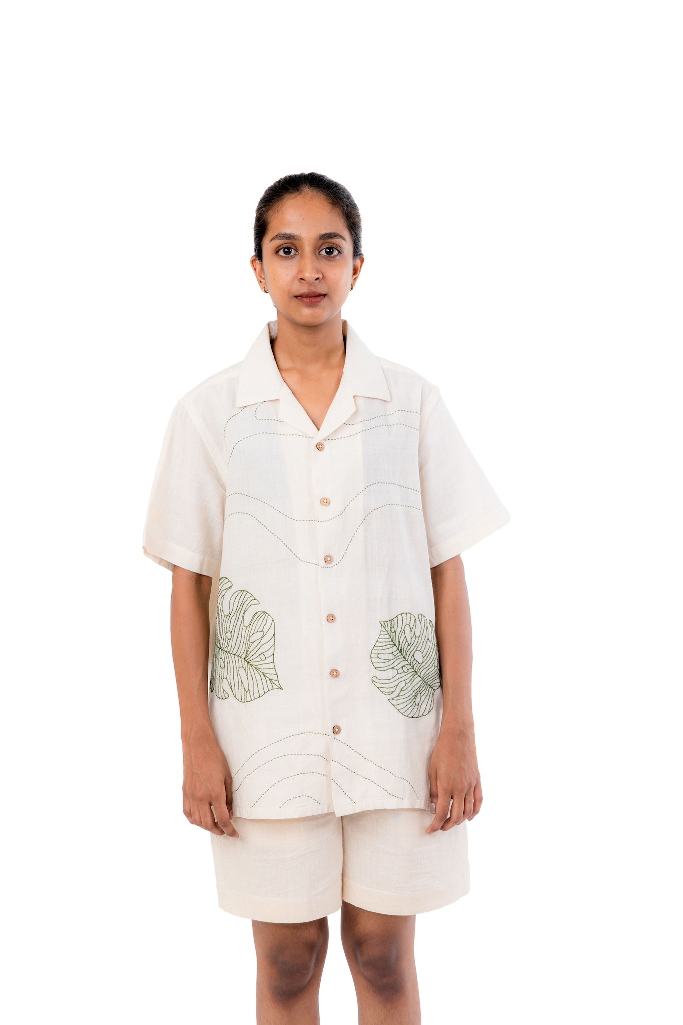 Hand Embroidered Unisex Shirt