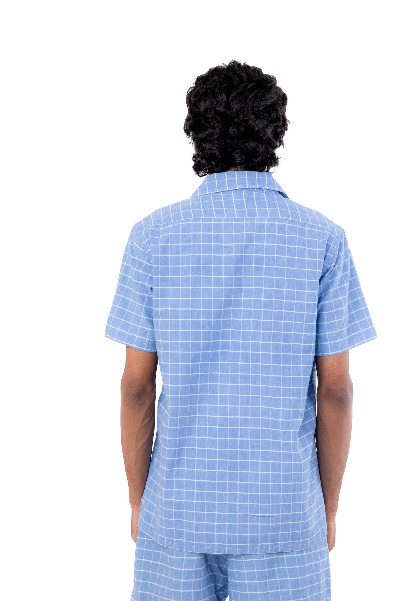 Blue Check Handloom Shirt