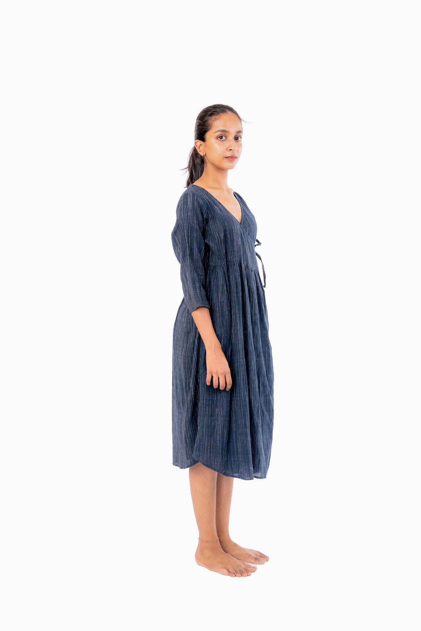 Angrakha Wrap Round Dress