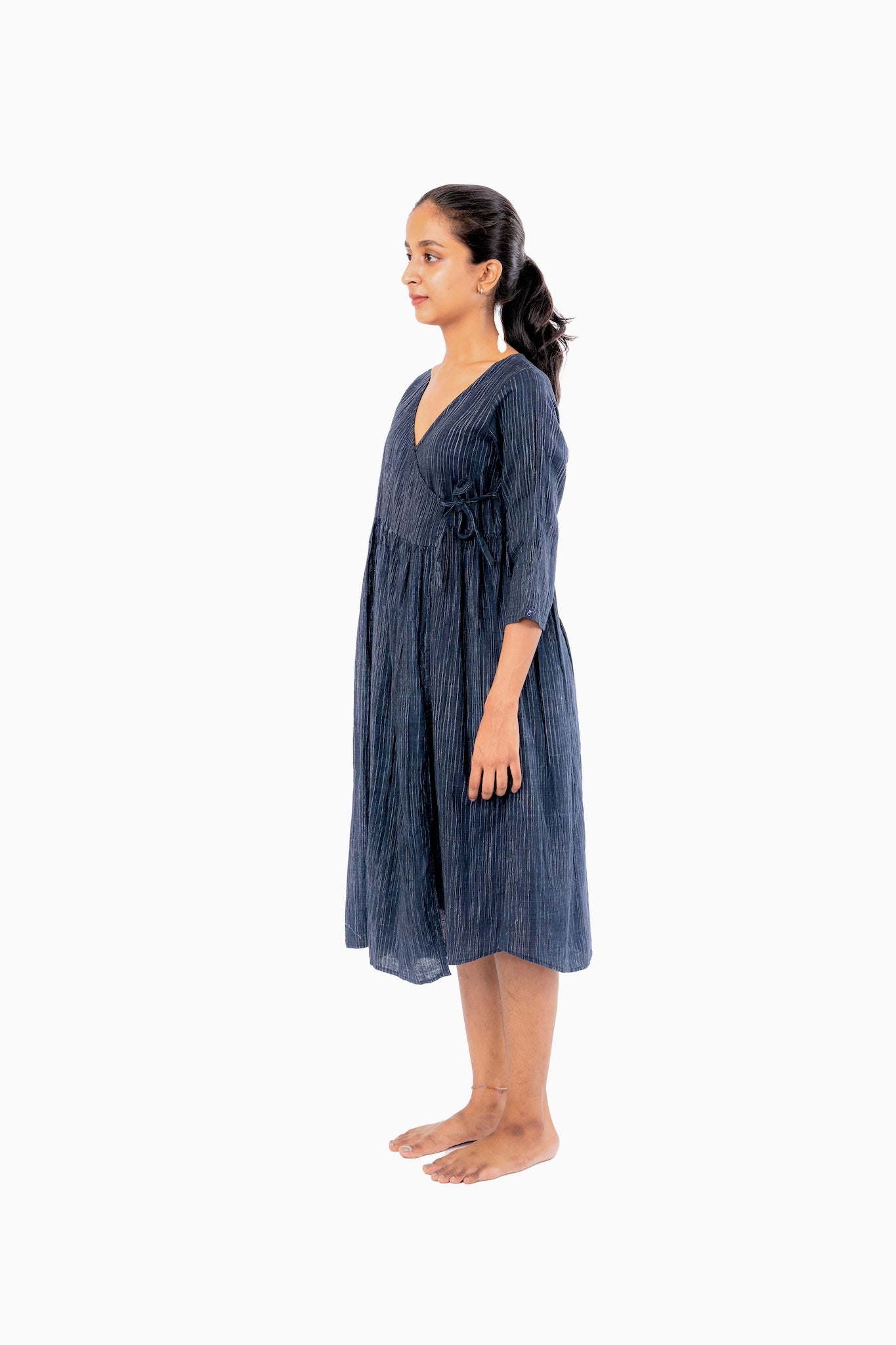 Angrakha Wrap Round Dress