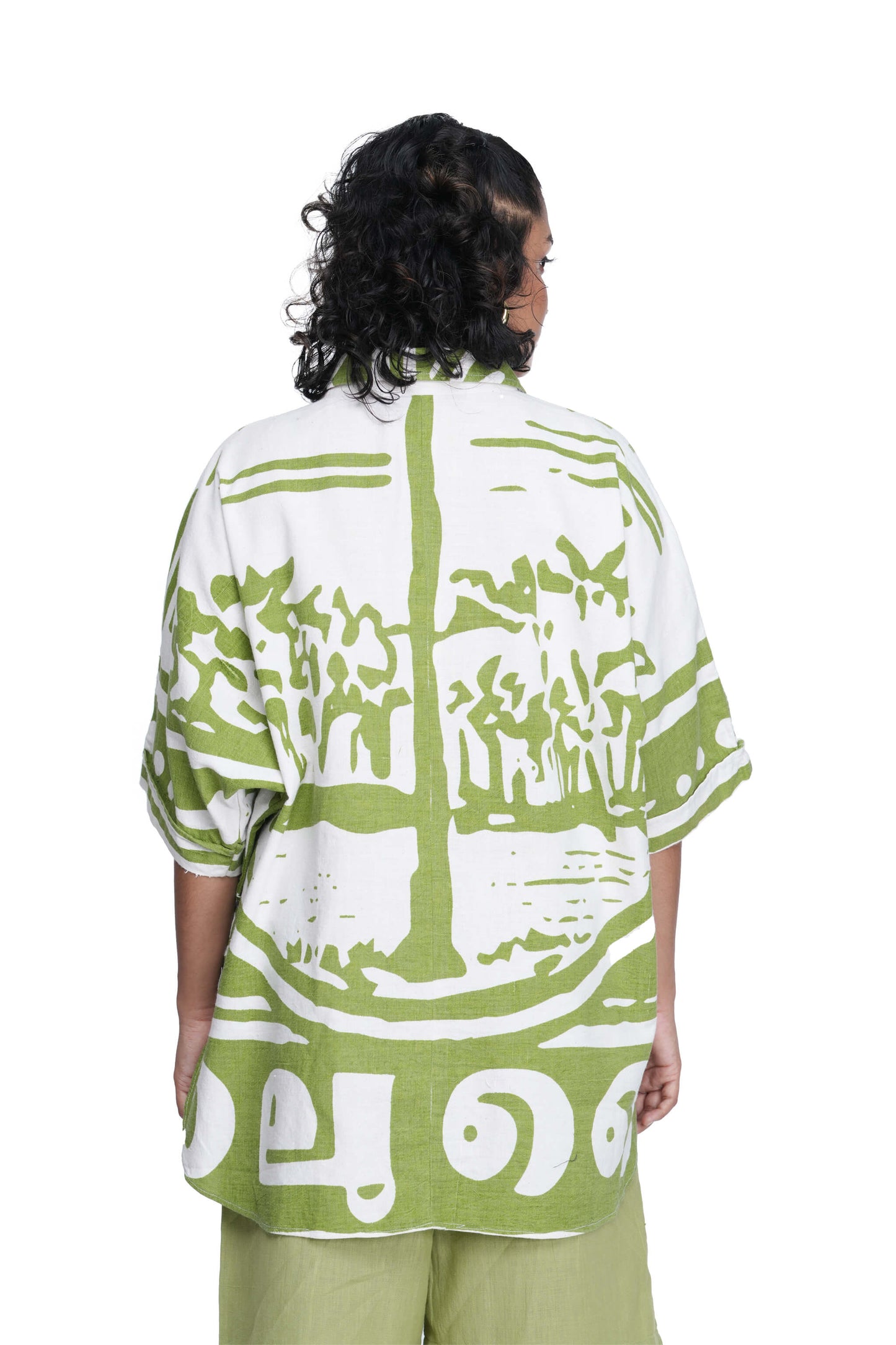 Four Pies Matcha Green Shirt.