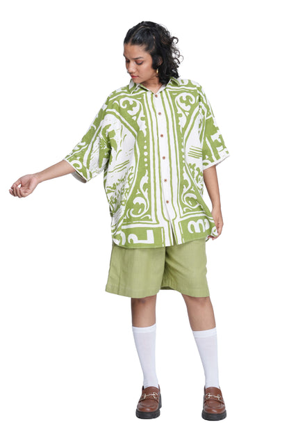 Four Pies Matcha Green Shirt.