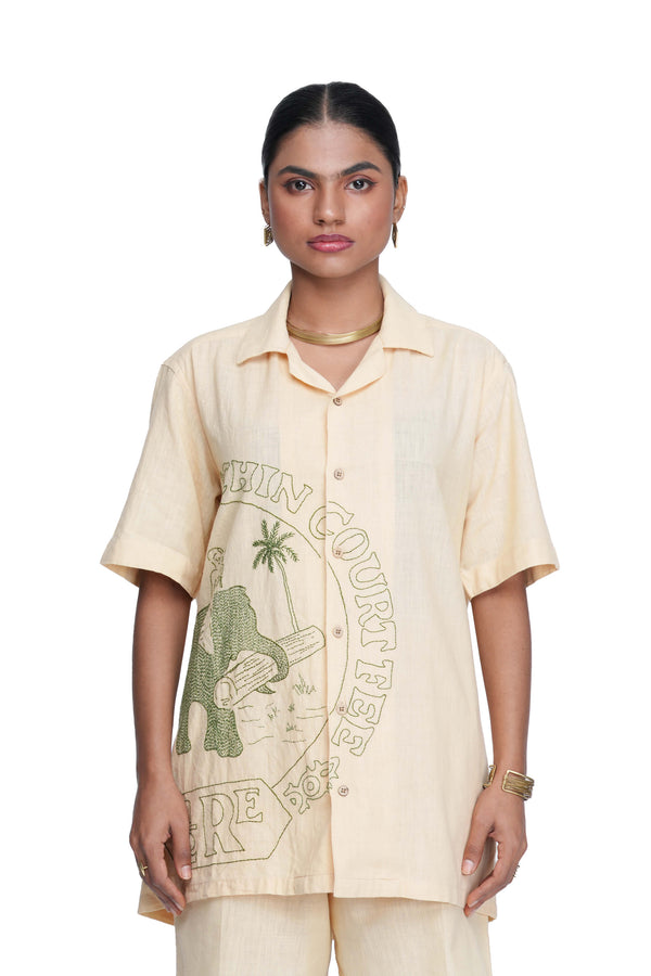 Cochin Court Fee Stamp Shirt.