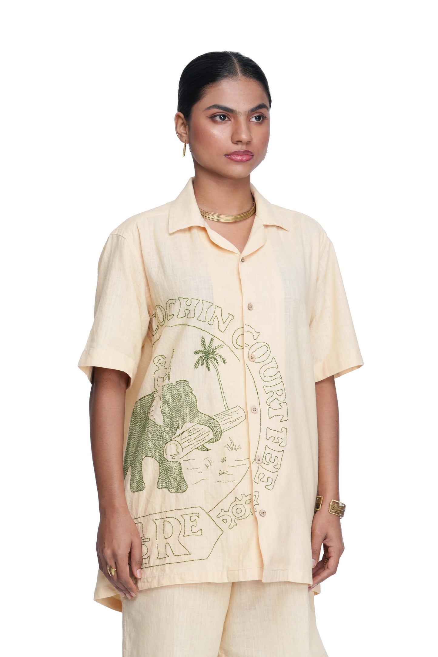 Cochin Court Fee Stamp Shirt.