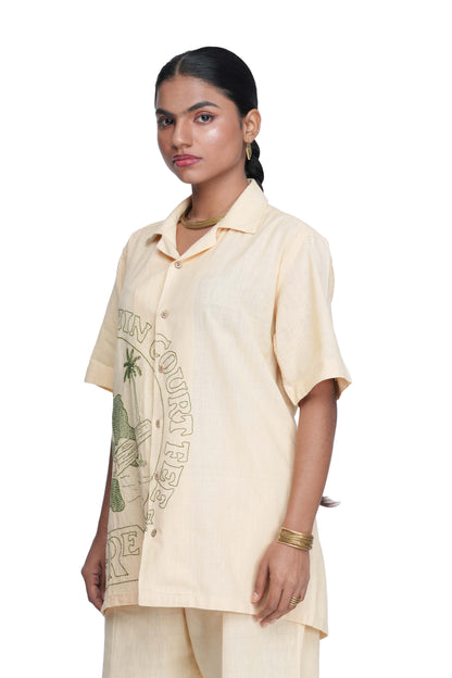 Cochin Court Fee Stamp Shirt.