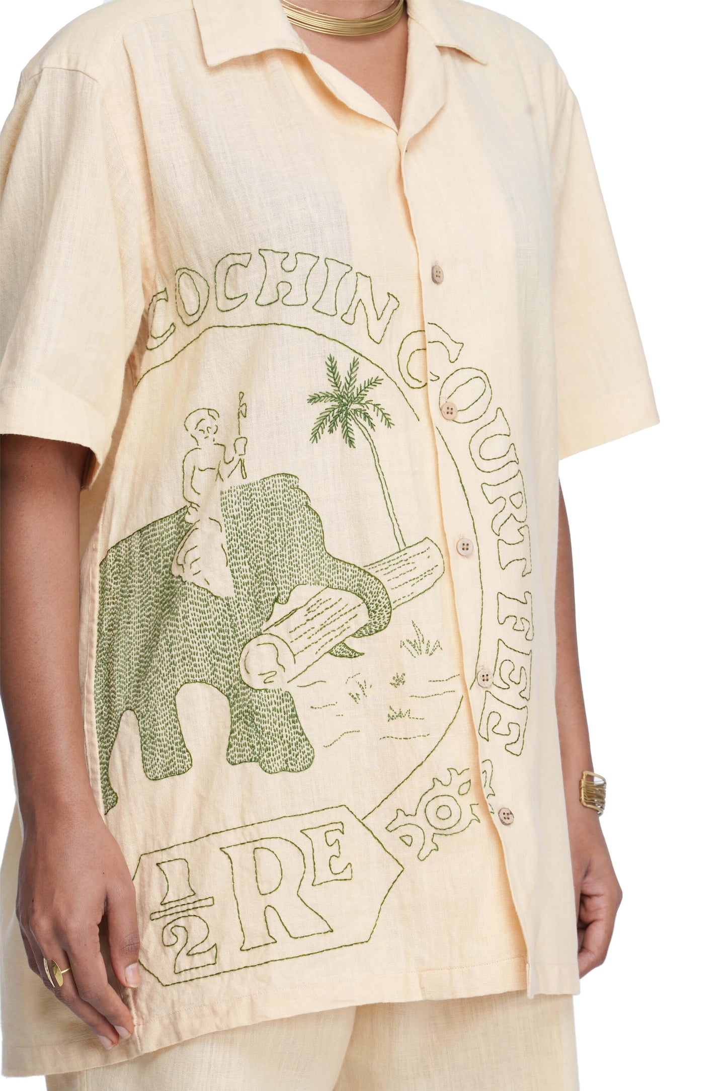 Cochin Court Fee Stamp Shirt.
