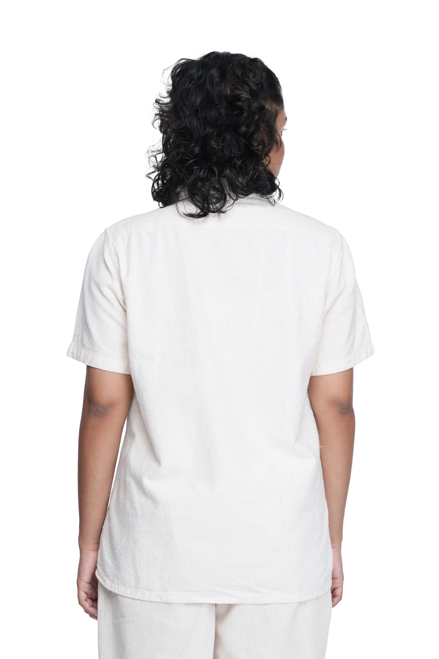 Spice Route Hand Embroidered Shirt.