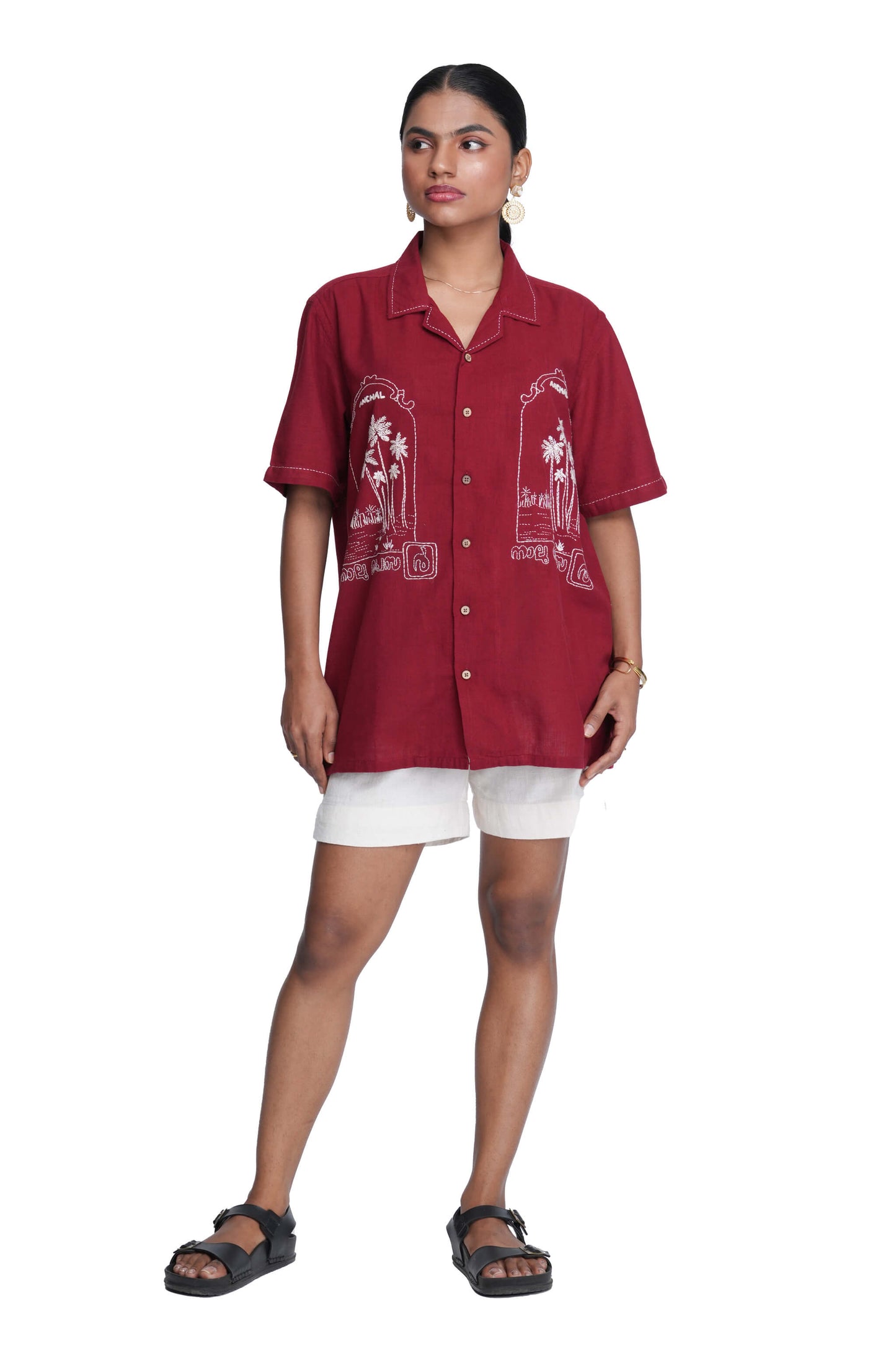 Coconut Tree Anchal Shirt.