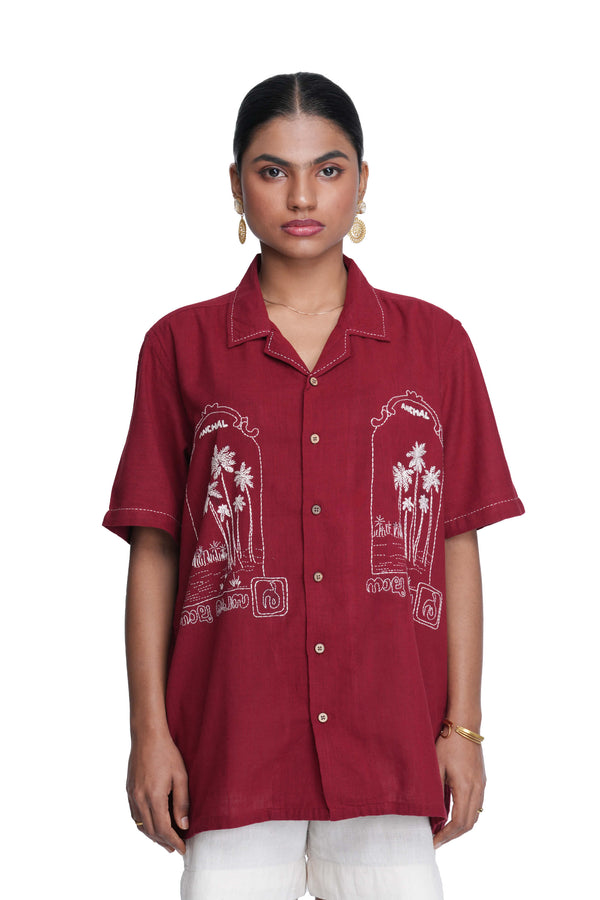 Coconut Tree Anchal Shirt.