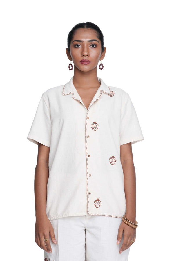 Thee Travancore Stamp Shirt.