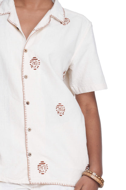 Thee Travancore Stamp Shirt.