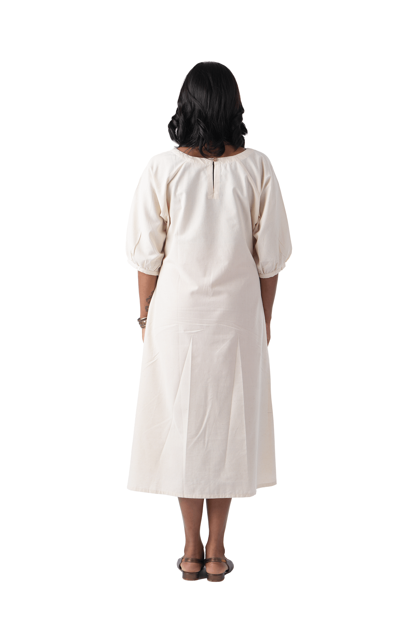 Screen Printed Handloom Kurta Dress