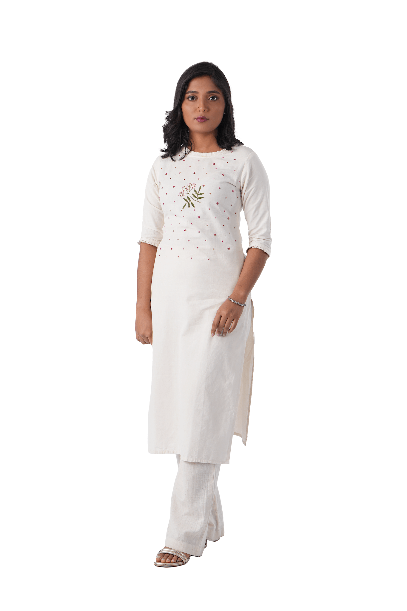 Chethi embroidery Kurta