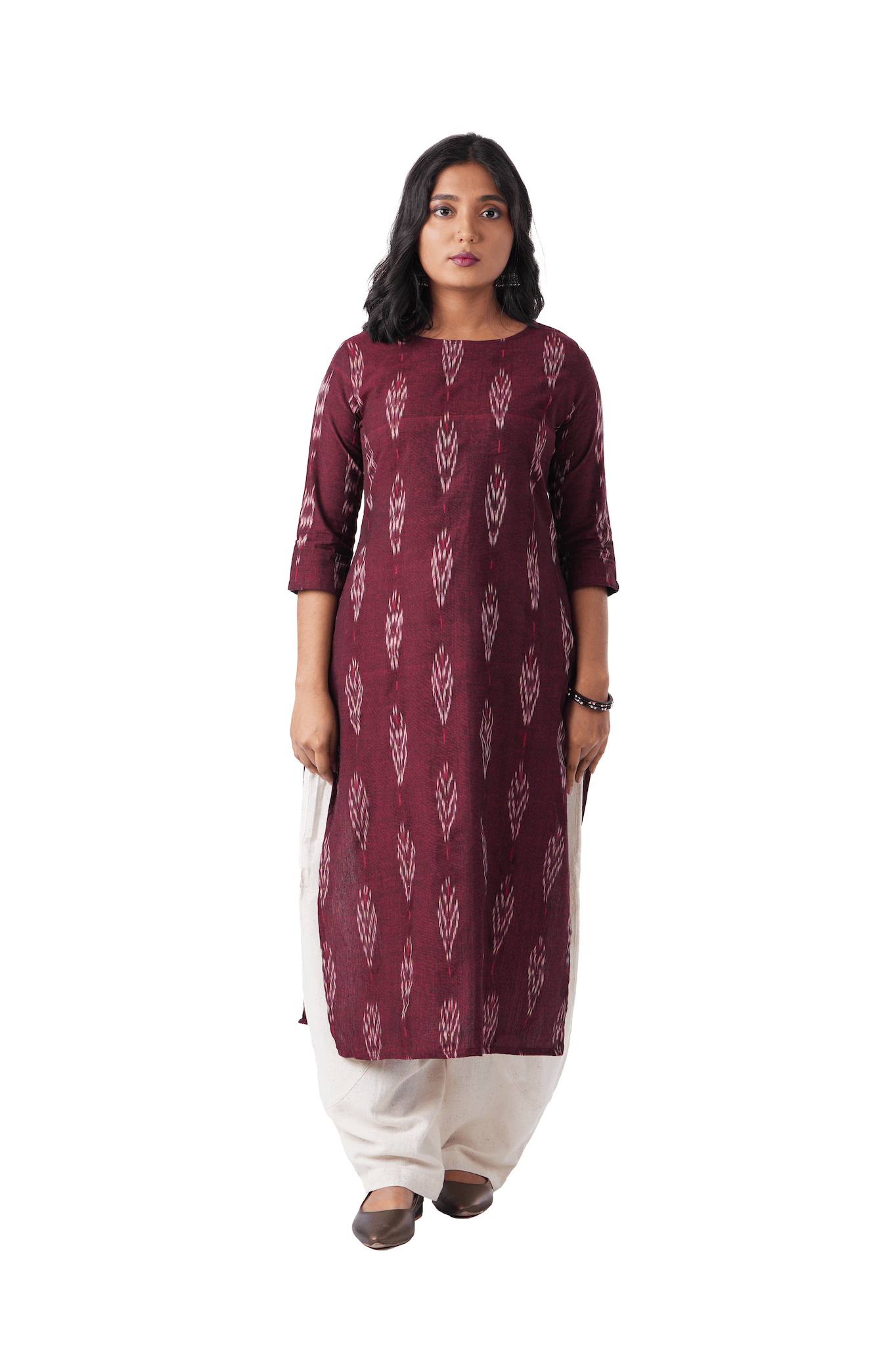 Ikat kurta with Sleeve