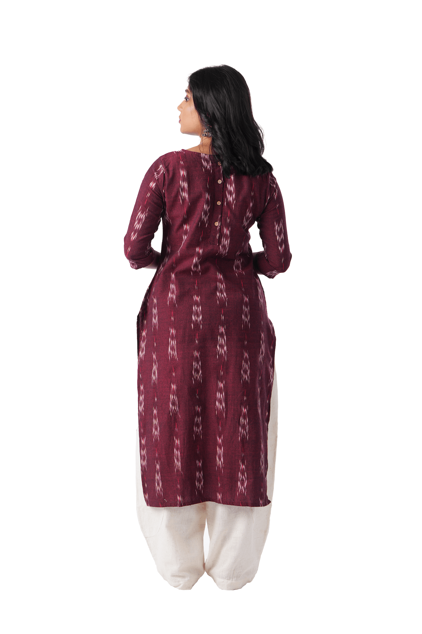 Ikat kurta with Sleeve