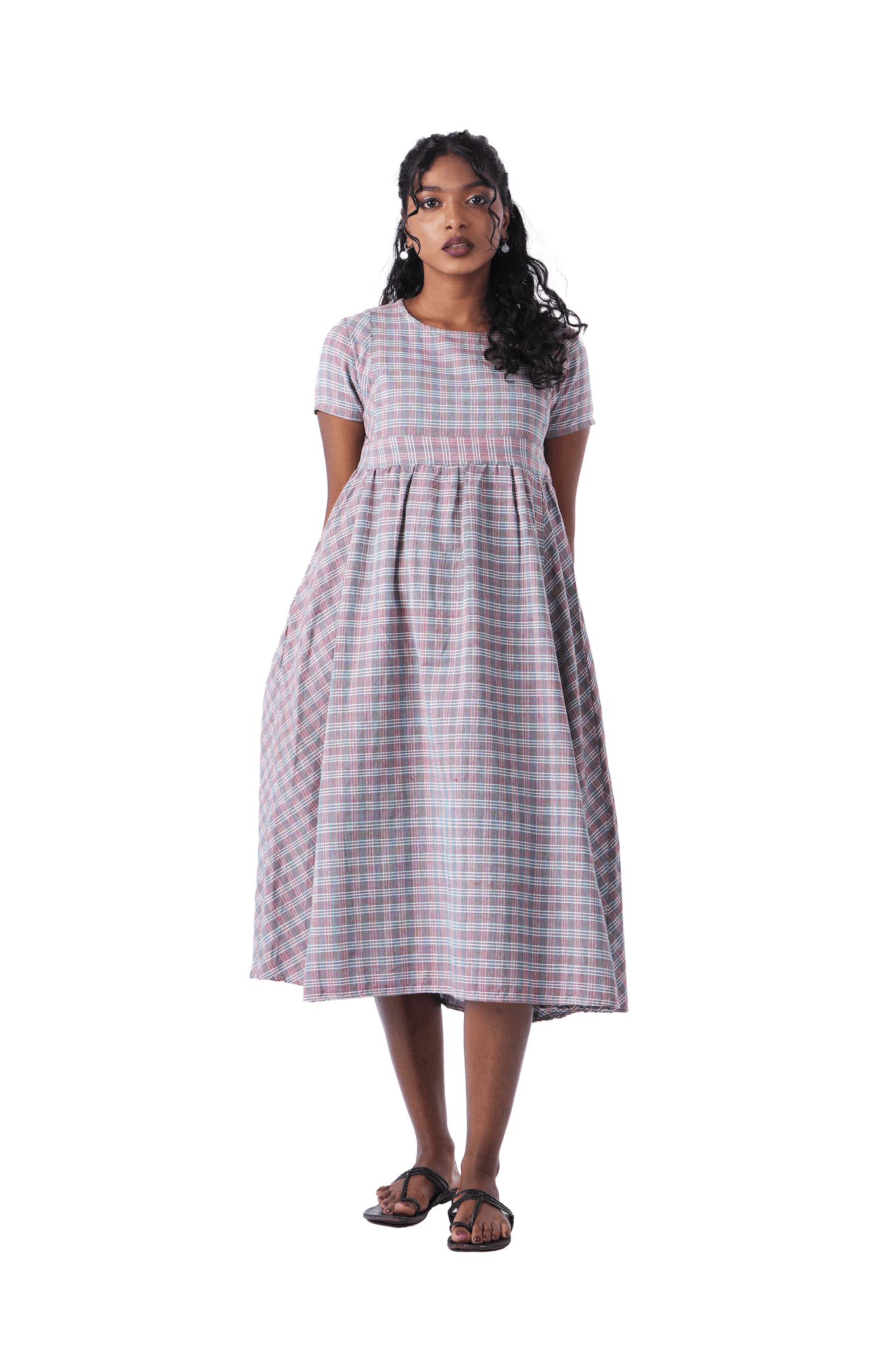 Check Kurta Dress