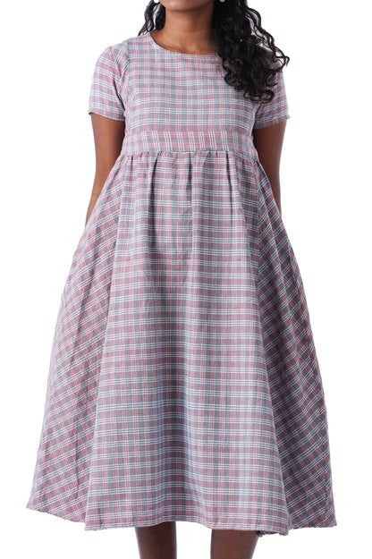 Check Kurta Dress