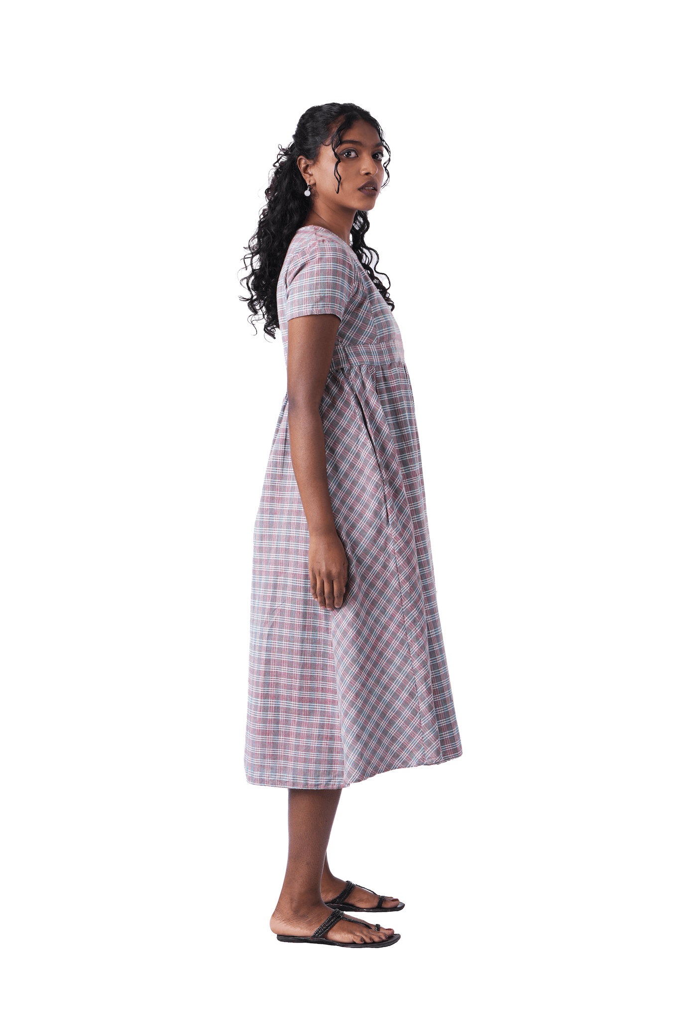 Check Kurta Dress