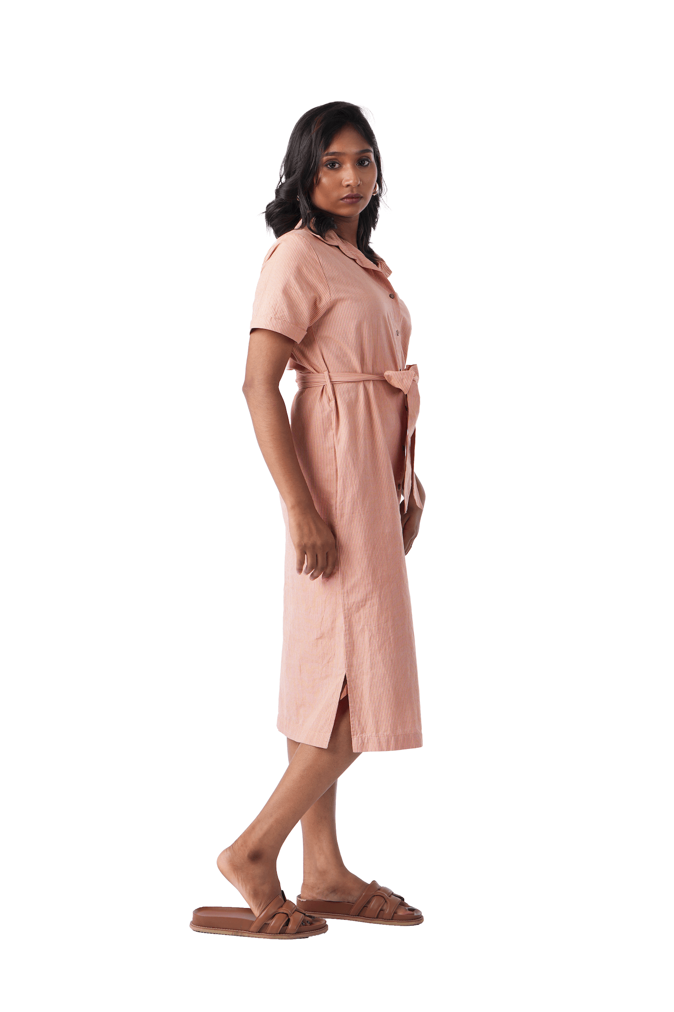 Stripe Shirt Dress