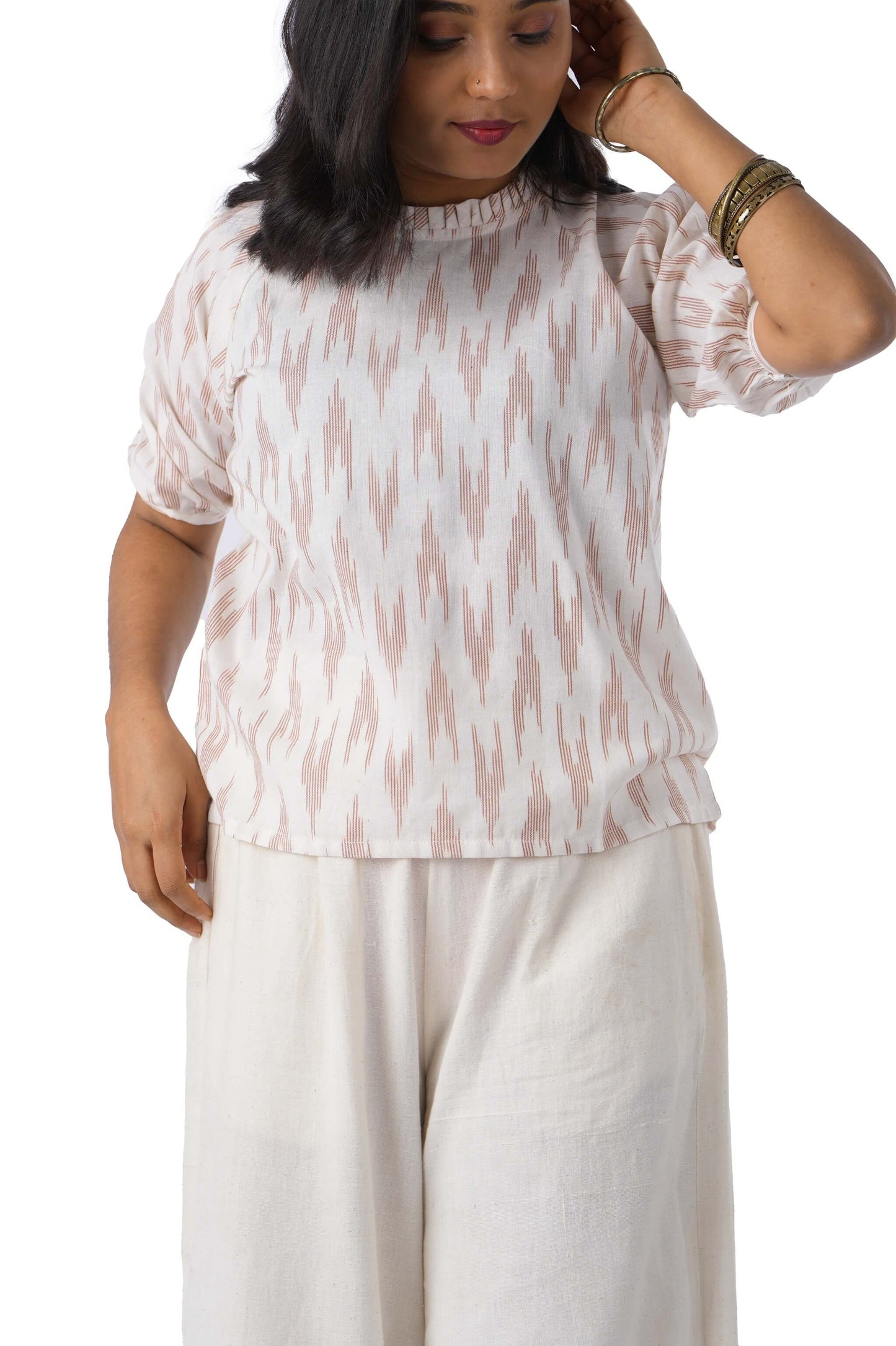 Ikat Crop Top