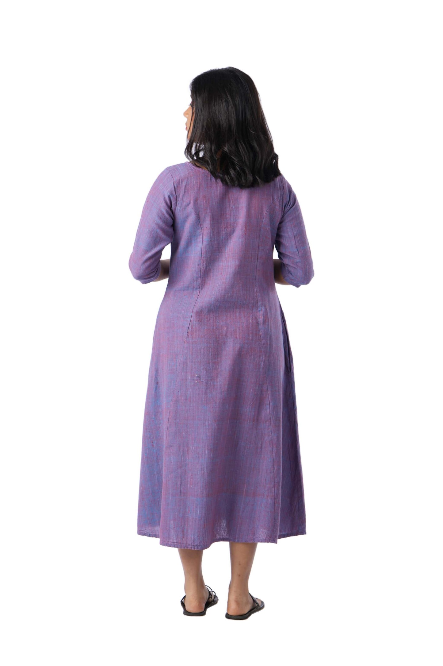 Tree Leaf Embroidery Kurta
