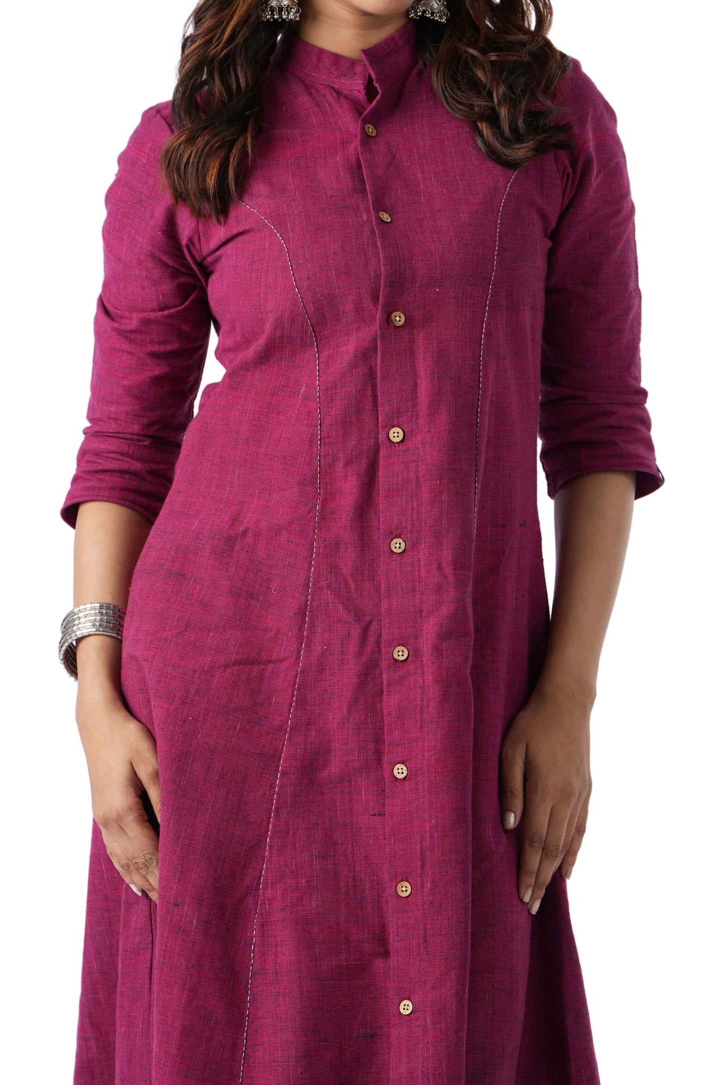 Princess line kurta with Embroidery
