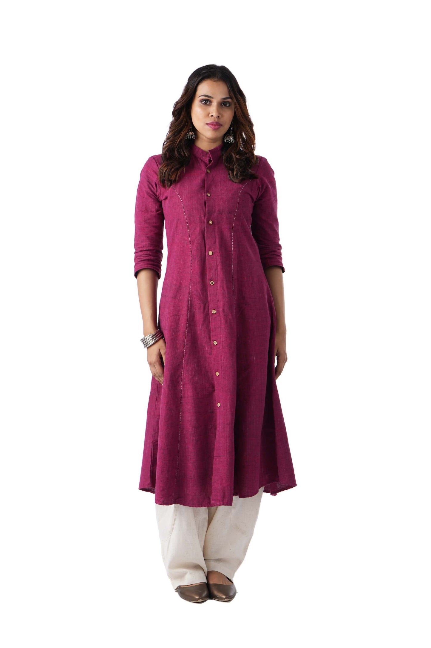 Princess line kurta with Embroidery