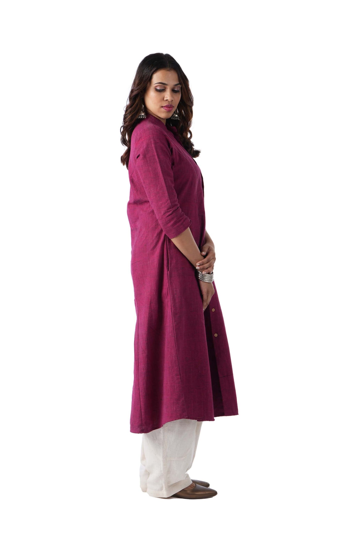 Princess line kurta with Embroidery