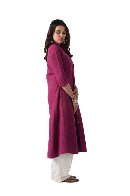 Princess line kurta with Embroidery