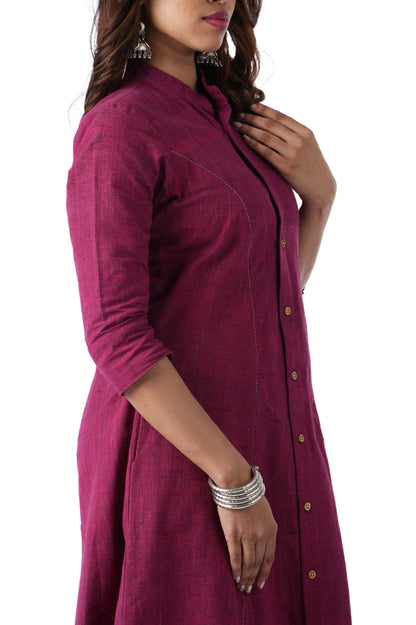 Princess line kurta with Embroidery
