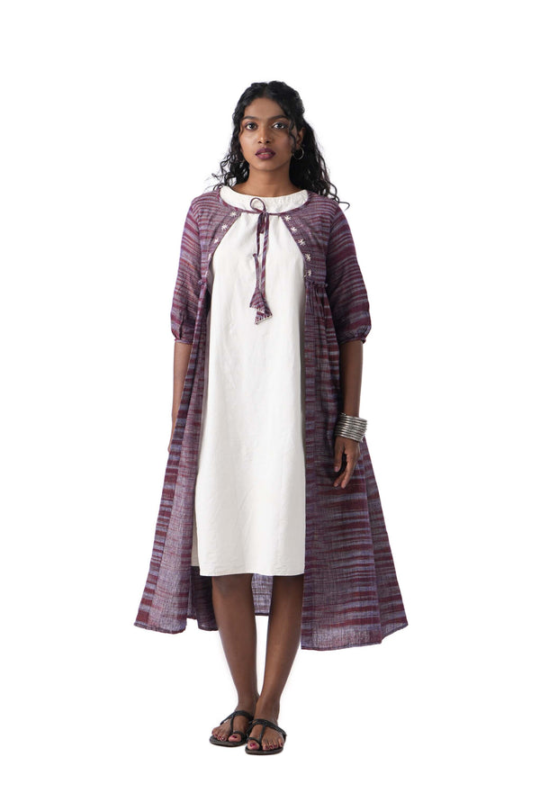 Purple Cape with tie