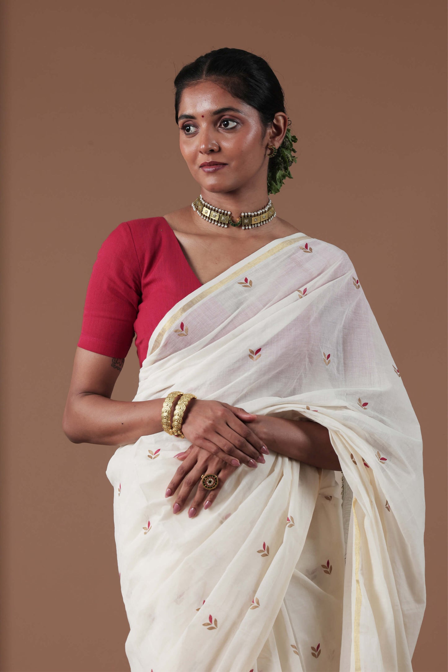 Ponkathir saree
