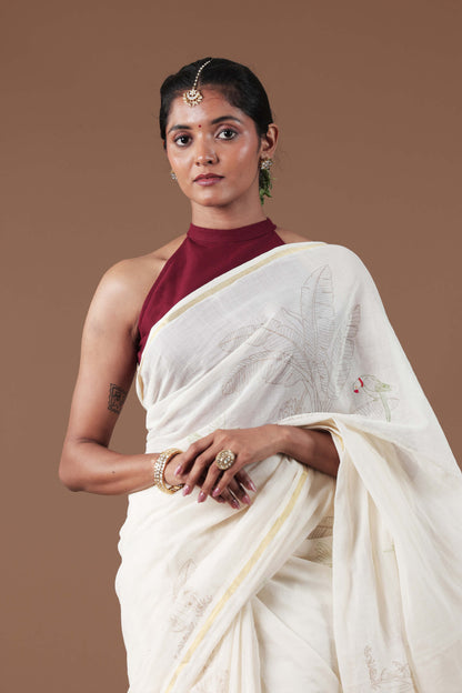 Ponkathali saree